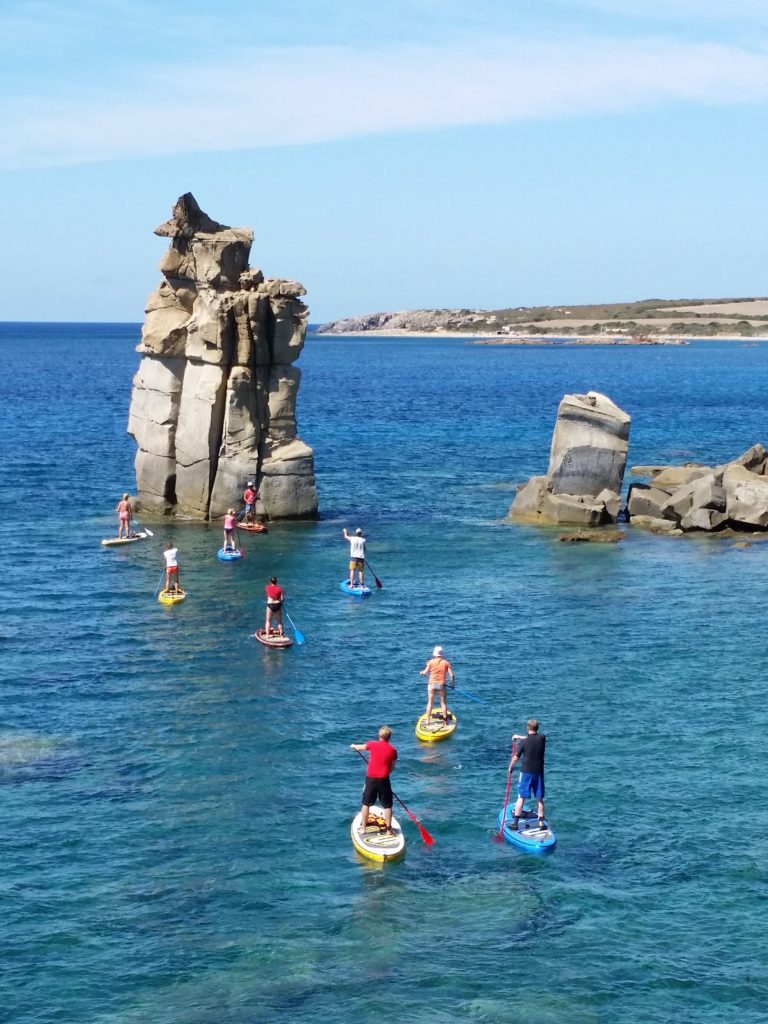 Paddle Surf en Carloforte