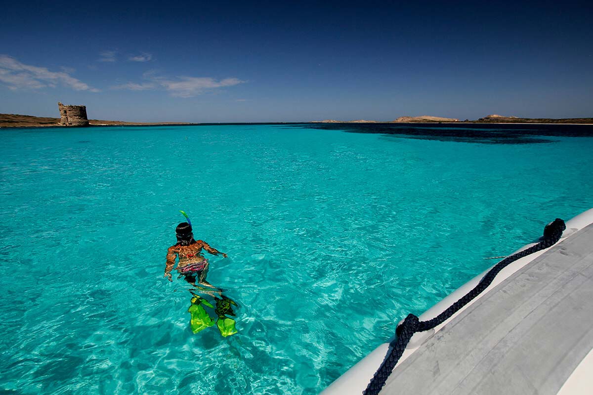 Aguas de la Reserva de la Isla de Asinara