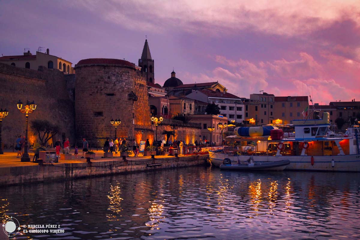 Atardecer en Alghero