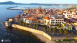 Vista del centro histórico de Alghero