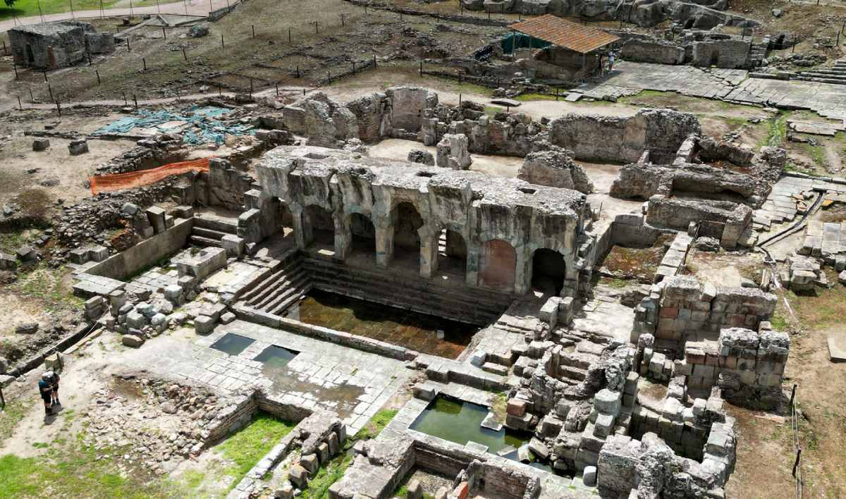 Forum Traiani en Fordongianus